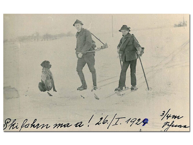 Skifahren, 1929