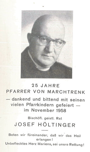 Pfarrer Josef Höltinger | © Römisch-katholische Pfarre Marchtrenk