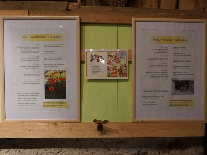 Blick in die Ausstellung