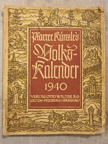 Pfarrer Künzle's Volkskalender