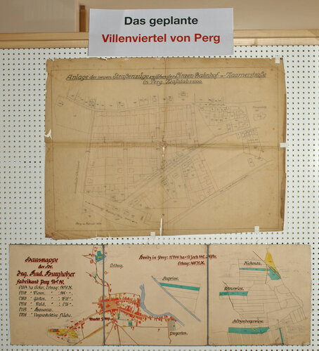 Das geplante Villenviertel von Perg