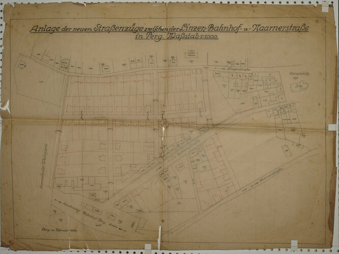 Plan: Neue Straßenzüge