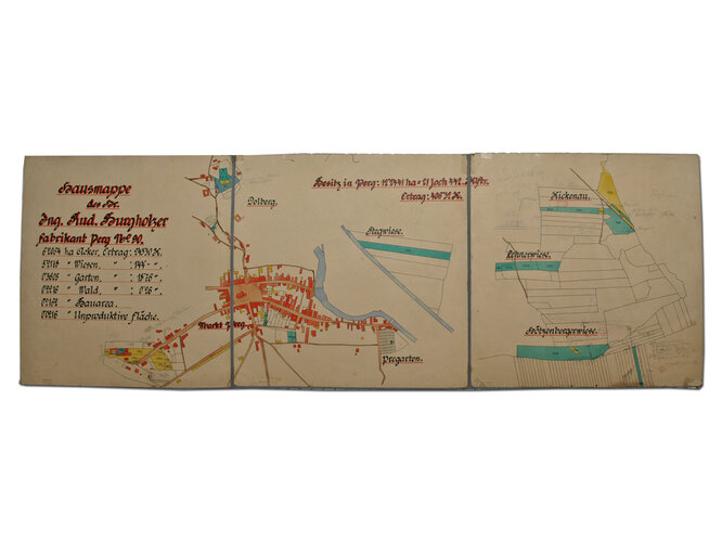 Hausmappe des Dr. Ing. Rud. Burgholzer