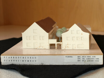 Modell Pfarrheimumbau