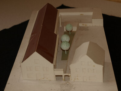 Modell Pfarrheimumbau