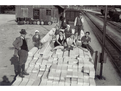 Schnittholztransport