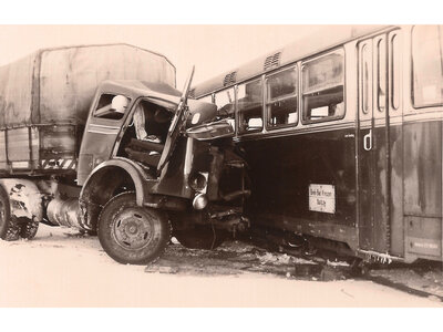 Unfall mit Schienenbus 5081