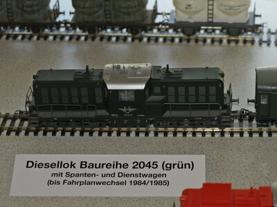 Modell: Diesellok Baureihe 2045 (grün)