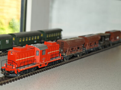 Modell: Diesellok Baureihe 2045 (rot)