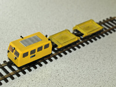 Modell: Motorbahnwagen (Draisine SKI X 626) 