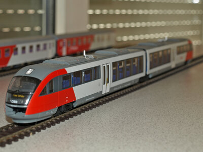 Modell: Dieseltriebwagen Baureihe 5022 Siemens Desiro