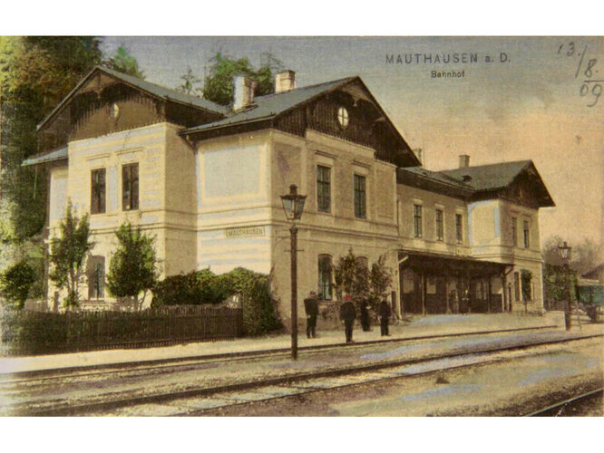 Bahnhof Mauthausen 1909