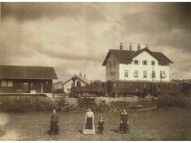 Bahnhof Schwertberg (1901)