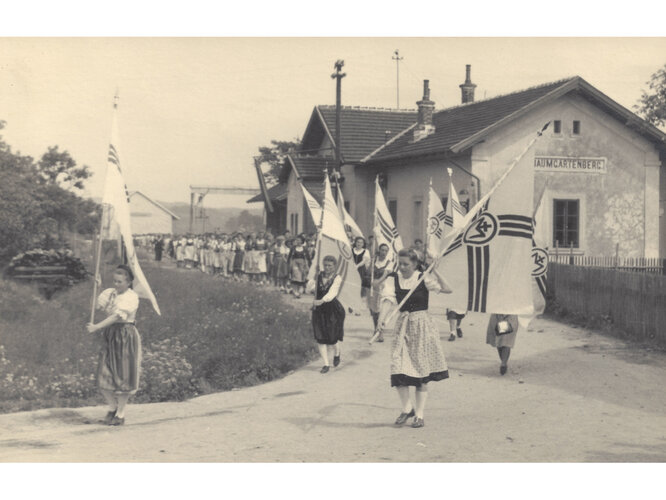 Bahnhof Baumgartenberg (1950er Jahre)
