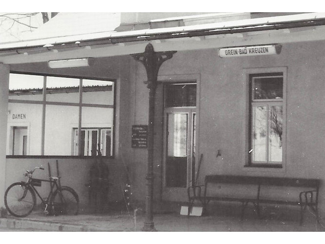 Bahnhof Grein-Bad Kreuzen (1960er)