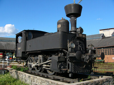 Dampflok der Machlandbahn | © CC-BY-SA