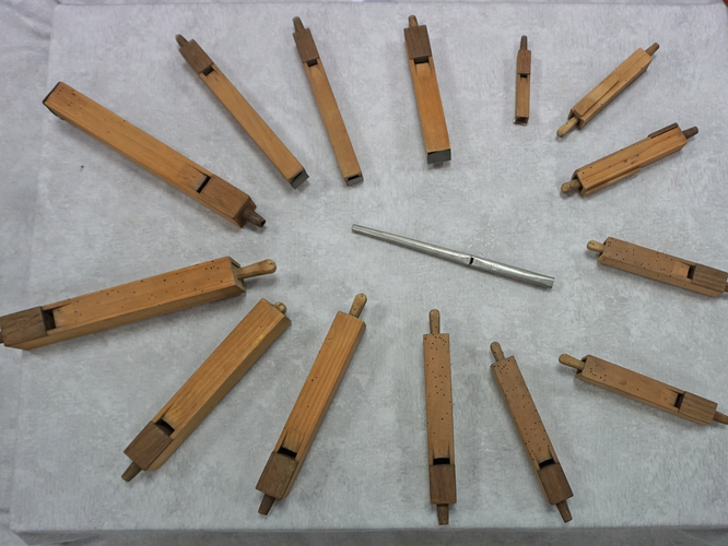 Orgelpfeifen der "Brucknerorgel" | © Foto: Verbund OÖ Museen