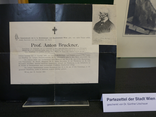 Partezettel Anton Bruckner