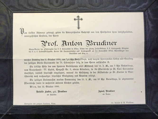 Partezettel Anton Bruckner