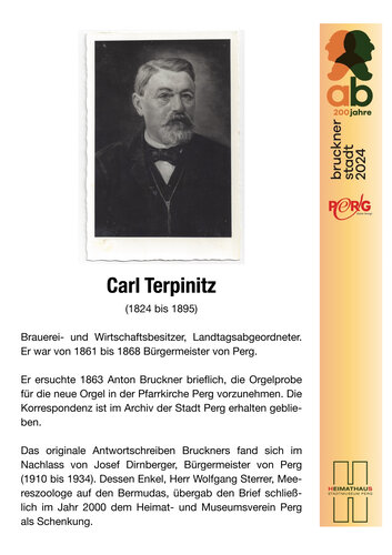 Carl Terpinitz | © Heimat- und Museumsverein Perg