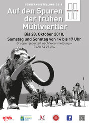Ausstellungsplakat "Auf den Spuren der frühen Mühlviertler" | (c) Heimathaus-Stadtmuseum Perg | © Heimathaus-Stadtmuseum Perg