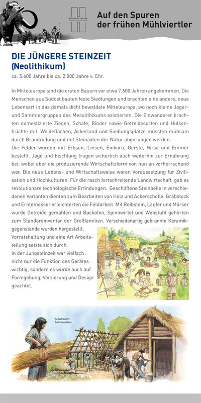 DIE JÜNGERE STEINZEIT | © Heimathaus-Stadtmuseum Perg