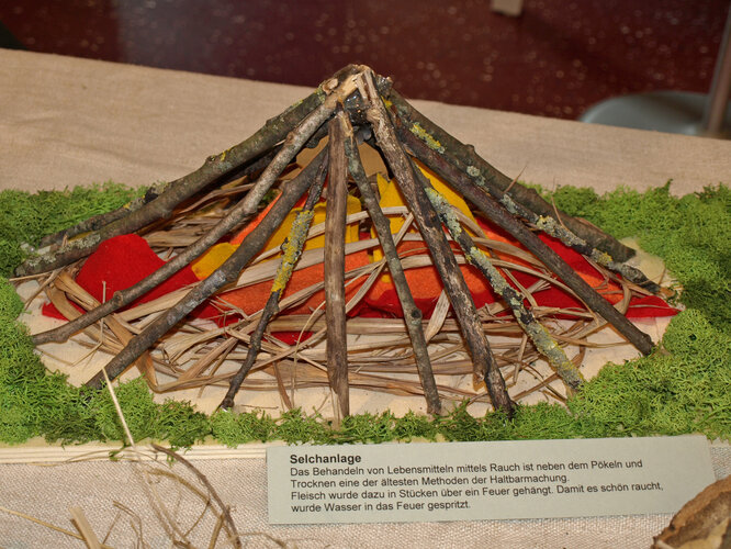 Vermittlungsstation: Selchanlage