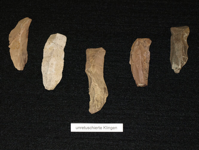 Unretuschierte Klingen