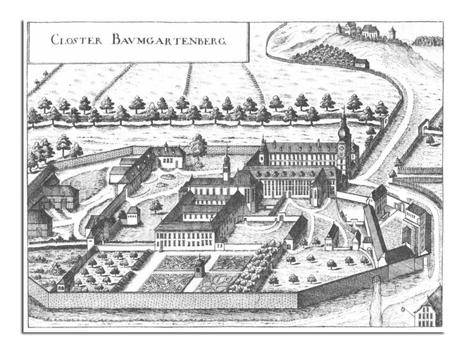 Kloster Baumgartenberg um 1674 | © gemeinfrei