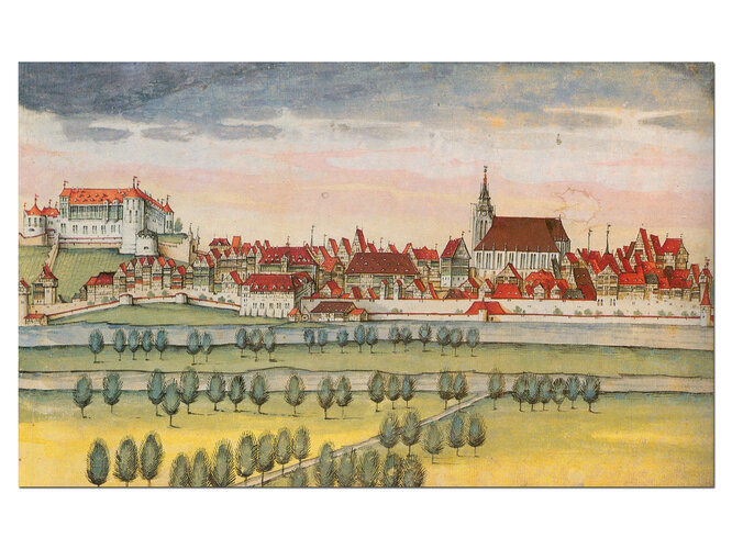 Stadtansicht von Tübingen | © gemeinfrei