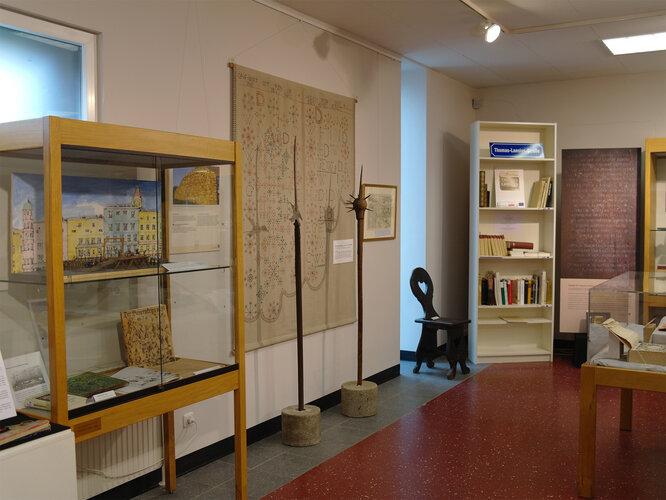 Blick in die Ausstellung