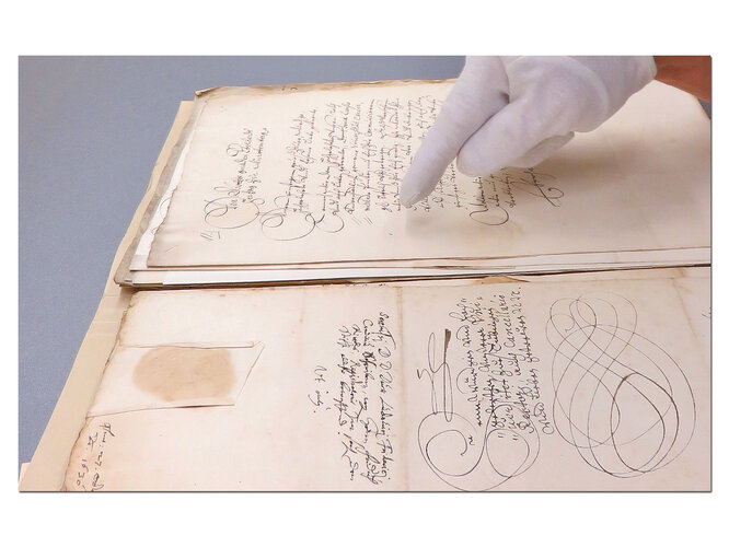 Handschriftliche Dokumente