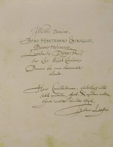 Persönliche Widmung