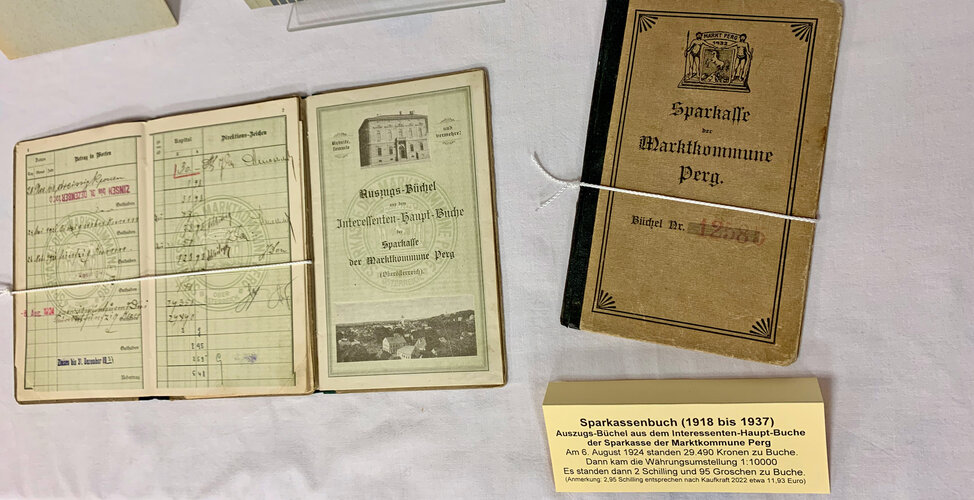 Sparkassenbuch (1918 bis 1937)