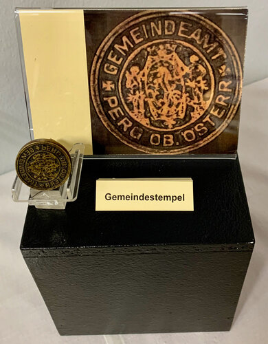 Marktsiegel - Gemeindestempel Perg