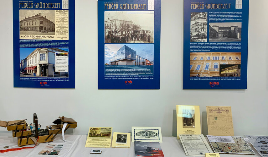 Blick in die Ausstellung