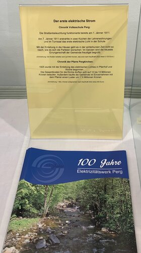 100 Jahre Elektrizitätswerk Perg
