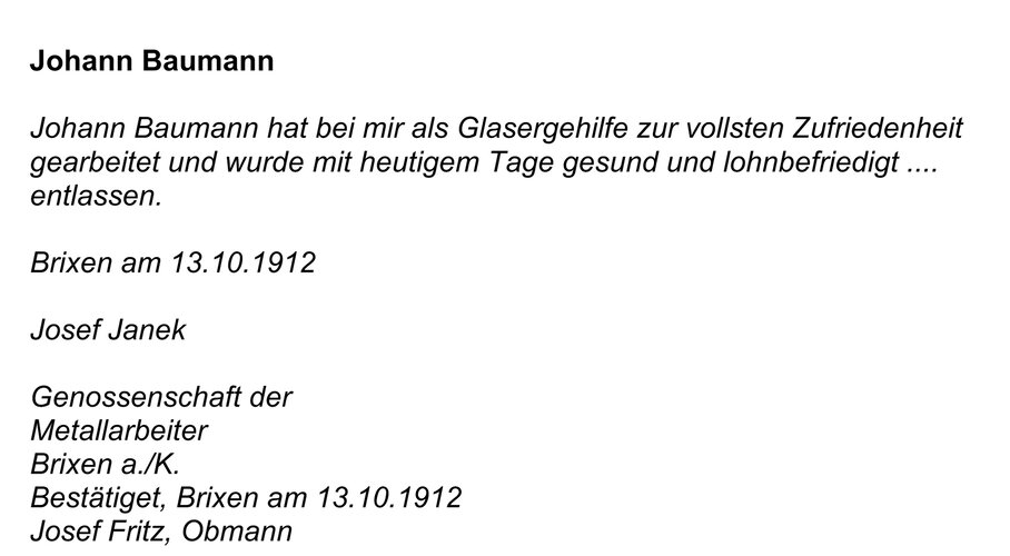 Arbeitsbuch - Transkription