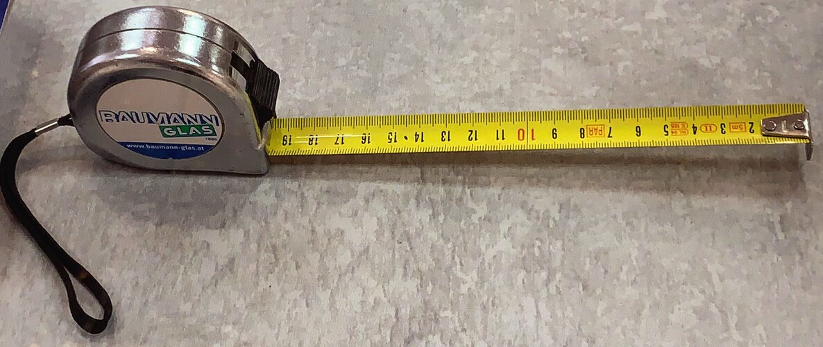 Baumann-Glas-Rollmeter