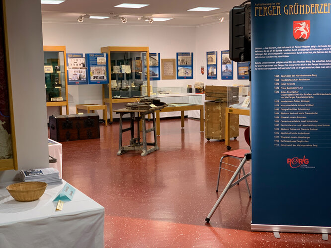 Blick in die Ausstellung