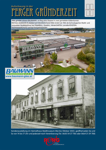 Tafel Baumann | © Archiv Heimat- und Museumsverein Perg