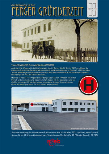 Tafel Haselberger | © Archiv Heimat- und Museumsverein Perg