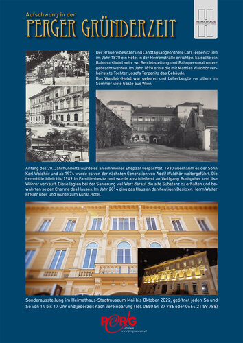 Tafel Terpenitz - Waldhör | © Archiv Heimat- und Museumsverein Perg