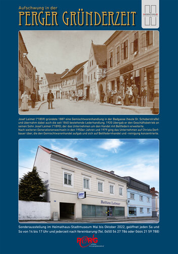 Tafel Leimer | © Archiv Heimat- und Museumsverein Perg