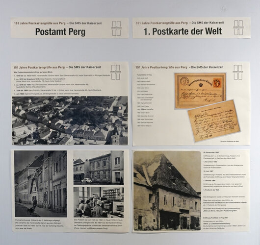 Tafel Postamt Perg