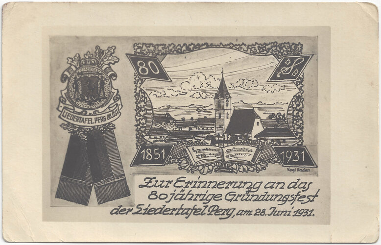 80 Jahre Liedertafel Perg