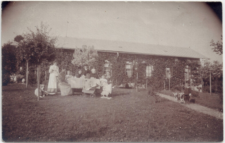 Familienidylle am Dollberg 1903