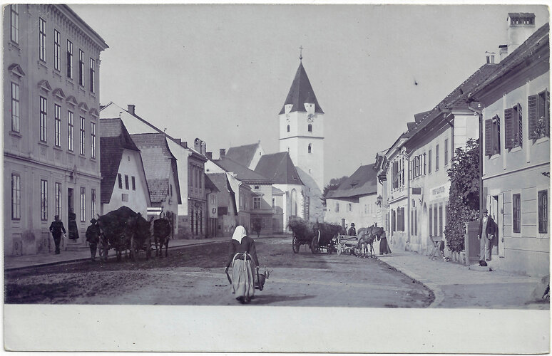 Herrenstrasse Perg - 1903