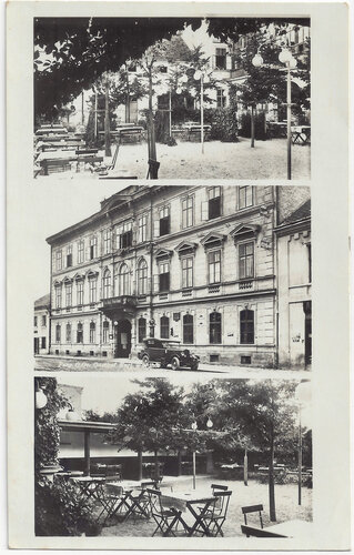 Mehrbildkarte 3 Motive Waldhör 1933