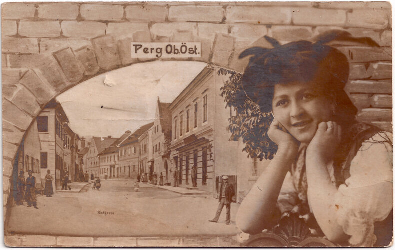 Perg: Badgasse vor 1918